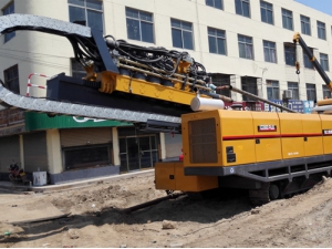 首(shǒu)台徐工XZ286PLUS水(shui)平定向鑽(zuàn)機初戰告(gao)捷