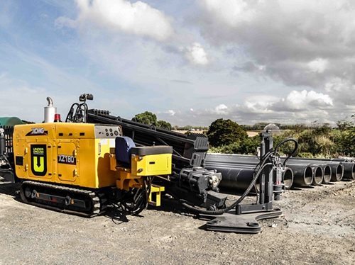 徐(xu)工水平定向鑽機(ji)新西蘭奧克蘭光(guang)纜鋪設